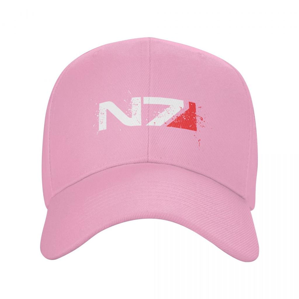 Mass Effect N7 Панк Унисекс Бейсболка для видеоигр Взрослый Альянс Военная Регулируемая шляпа для папы Женская унисекс на открытом воздухе