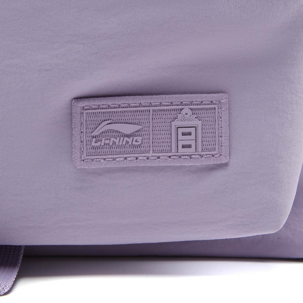 Новый рюкзак LiNing × Музей дворца, Серия «Китайская культура», полиамид, унисекс, легкий, темно-фиолетовый, ABSV273-3