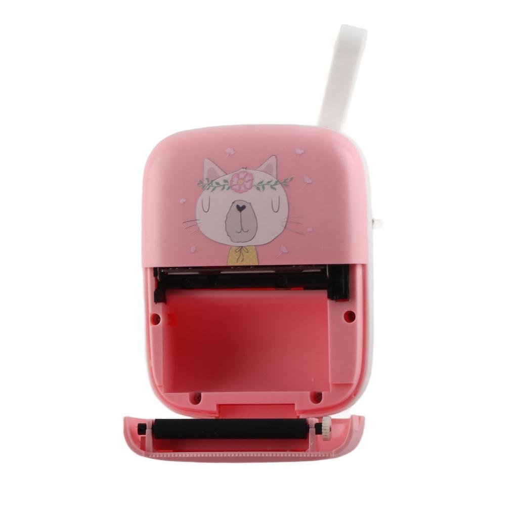 Мини-принтер 200 dpi Bluetooth Многофункциональный карманный термопринтер без чернил для учебы и работы