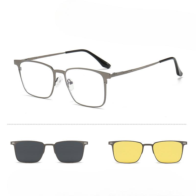 Магнитные наборы можно сочетать с поляризованными солнцезащитными очками, очками ночного видения для вождения, очками для близорукости с оправой Tide