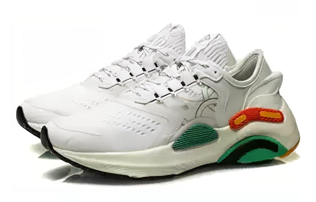 Men's Sneakers Li-Ning Li Ning Arashi Plus Slip Resistant And Breathable Low top Running Shoes Men's White