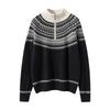 Cashmere Retro Half-Zip Knit Sweater - Autumn/Winter Collection