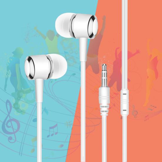 Потостойкие проводные наушники стерео с аудиоразъемом 3,5 мм и звуком высокой четкости