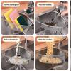 Sink triangular drainage basket, kitchen waste filter basket, unwashed vegetable basket, storage rack