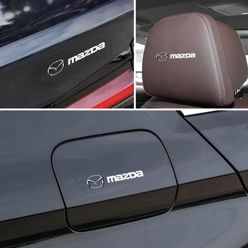 Auto Body Window Console Logo Decals for Mazda 3 5 6 323 626 CX-3 CX-4 CX-5 CX-7 CX-9 Axela MX3 Exterior Interior Sticker