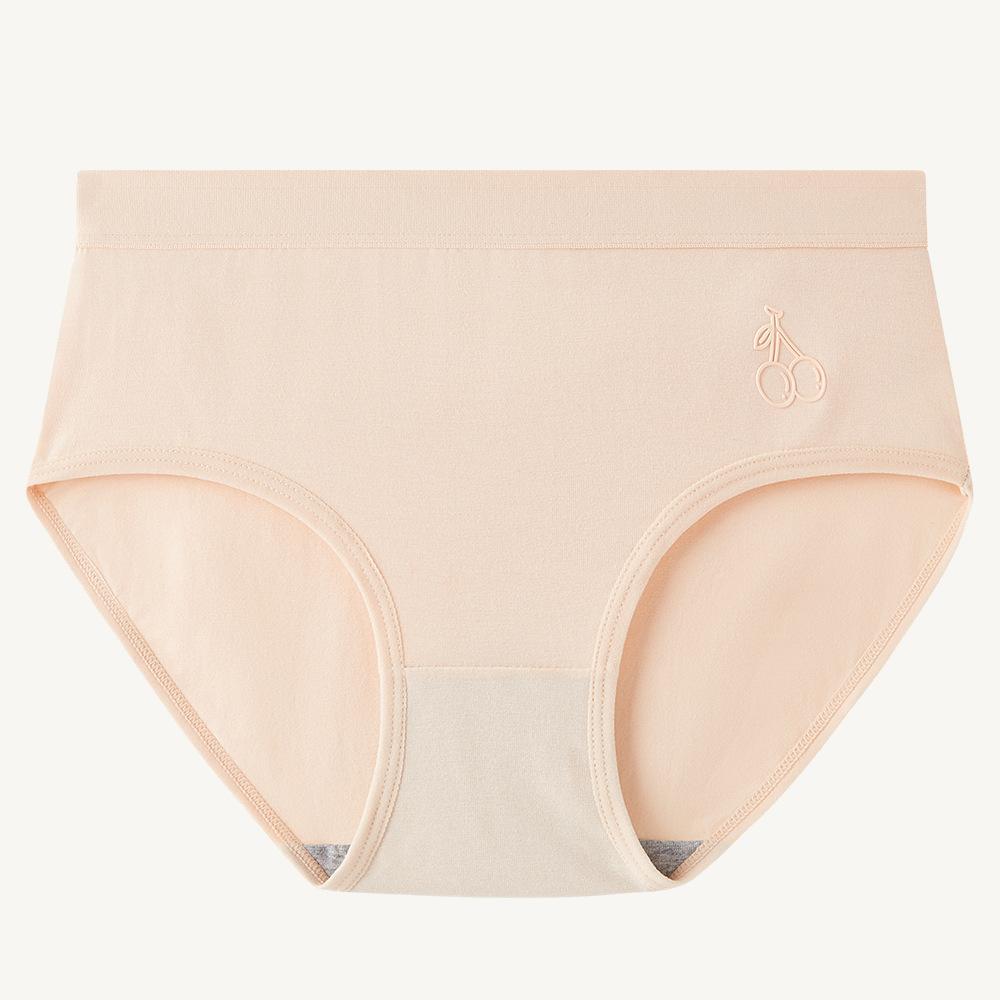 Four Seasons Universal Underwear, Pure Cotton Girls, Seamless, Comfortable and Breathable Mid-waist 5A Antibacterial Crotch Women's Briefs