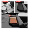 For Kia EV9 2025-2025 Car Dashboard Tray Silicone Center Console Hidden Storage Box Behind Screen Tidying Interior Accessories