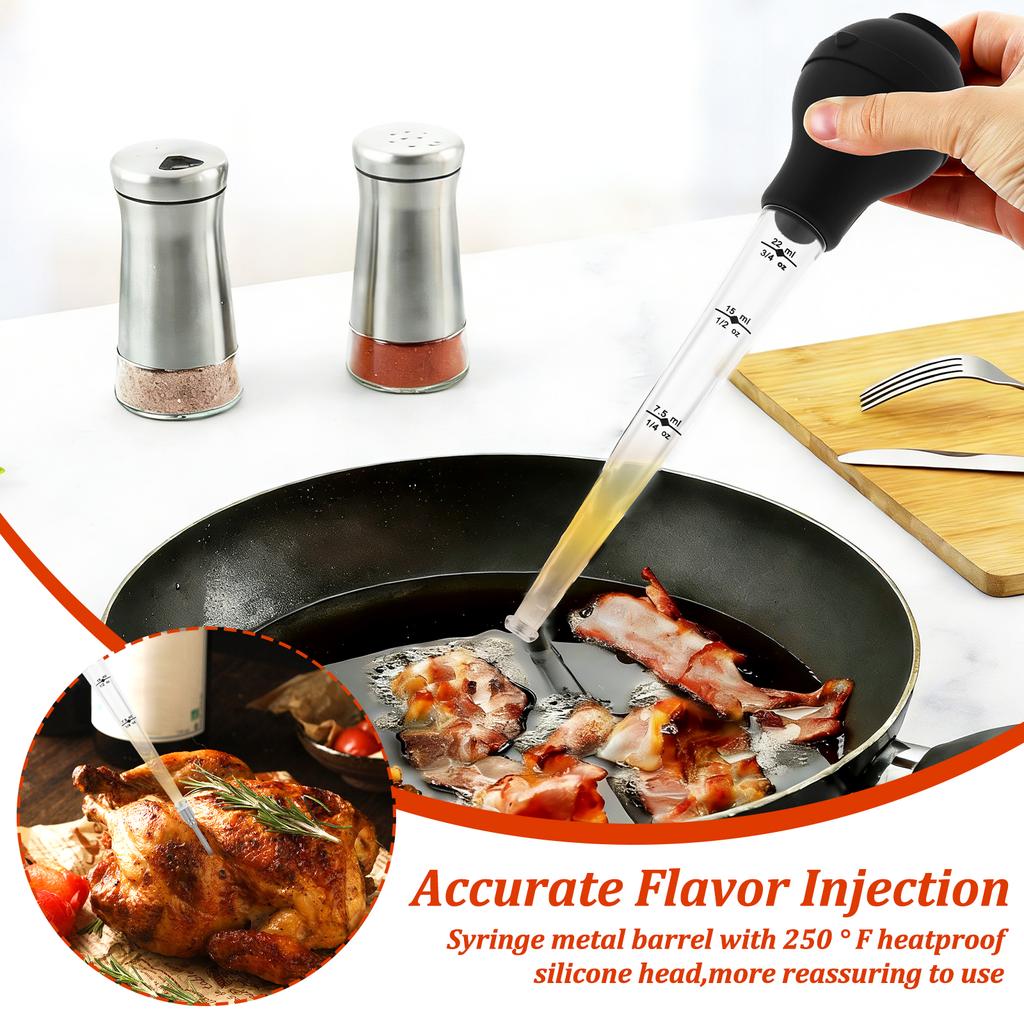 Fat Separator with Bottom Release Efficient Oil Separator Heat-resistant 33.81 Oz Gravy Separators for Cooking Kitchen Gadgets