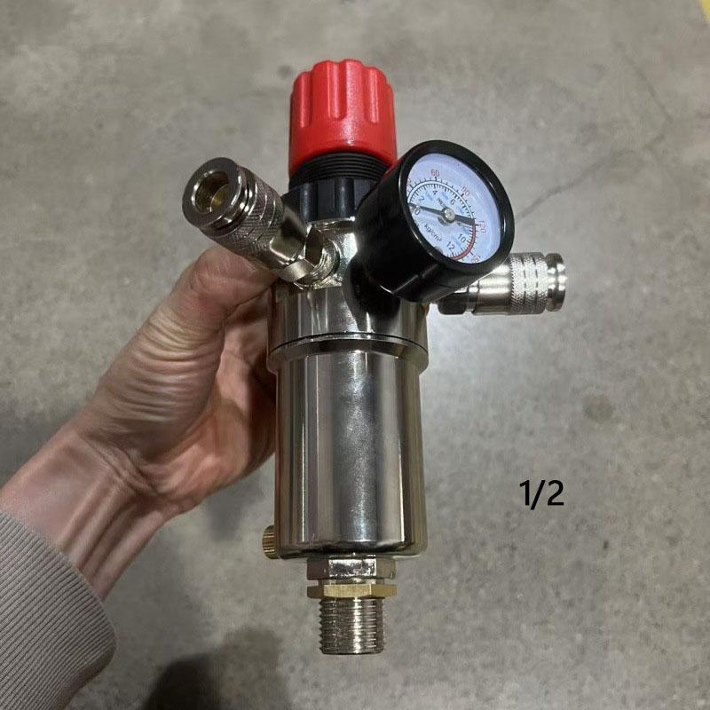 Air Compressor Oil Water Separation Filter Pneumatic Pressure Regulator Air Source Treatment and Regulation