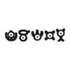 Pokemon Center Original Plush Toy Pokemon fit Unown H 11.5x11.5x4 (HWxDcm)