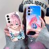 Прозрачный чехол для мобильного телефона Blue Archive Takahashi Hoshino для Samsung Galaxy S25 S24 S23 S22 S21Plus FE Ultra Цветная обложка