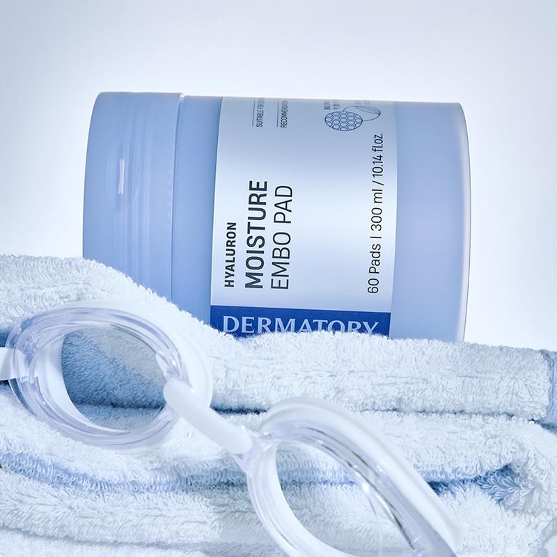 Dermatory Гиалуроновый увлажняющий эмбо-пад 300 мл 60 шт.
