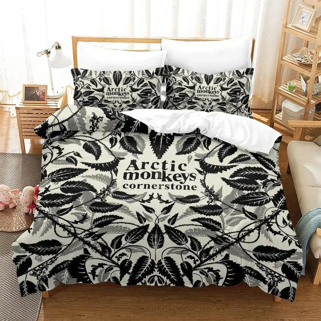 Новый комплект постельного белья Arctic Monkeys Single Twin Full Queen King Size Bed Set Aldult Kid Bedroom Duvet cover Sets 3D Printed Bed Sheet