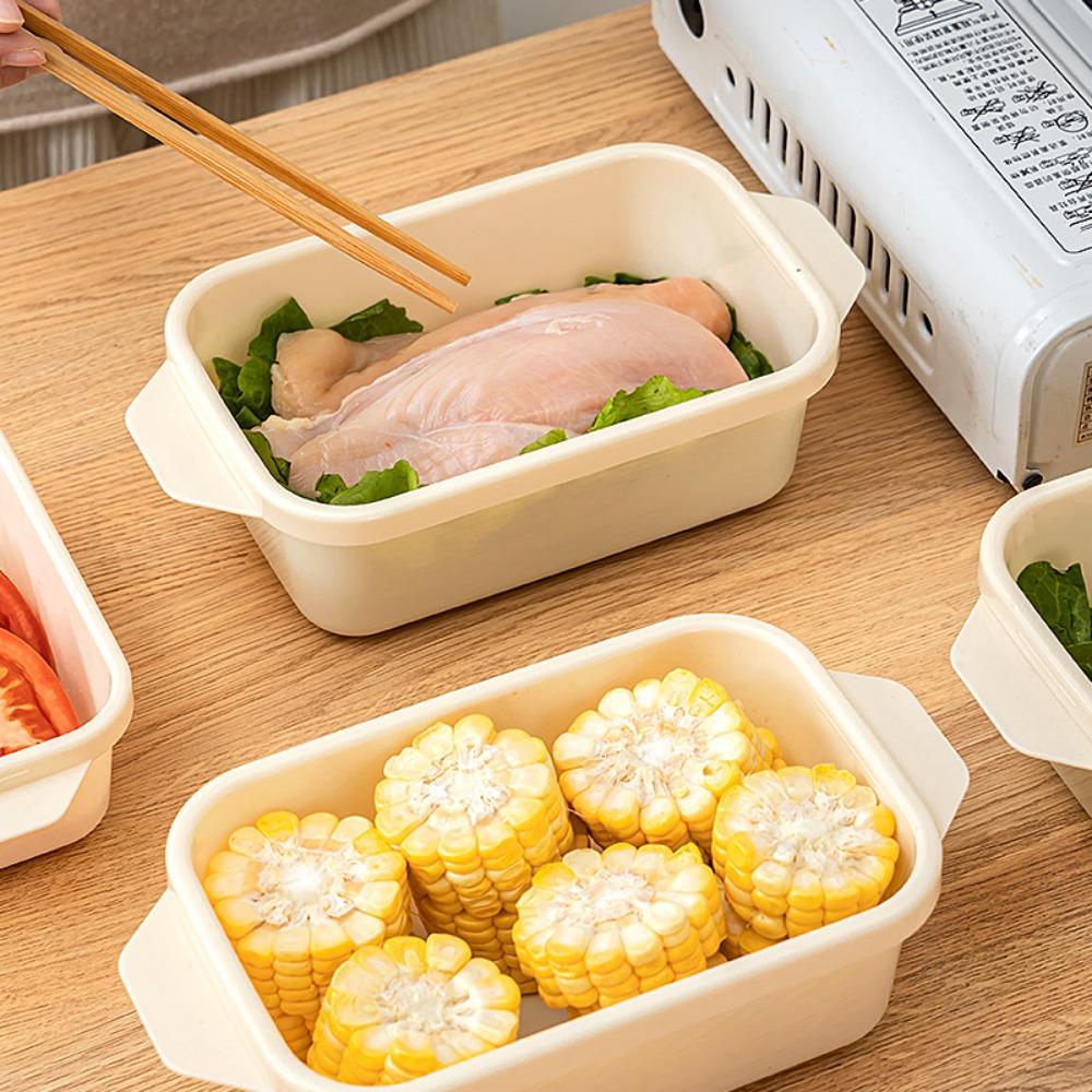 Контейнеры для хранения свежих продуктов, пригодные для микроволновой печи, Прозрачный контейнер для хранения продуктов, Герметичный пластиковый контейнер для еды, Для дома