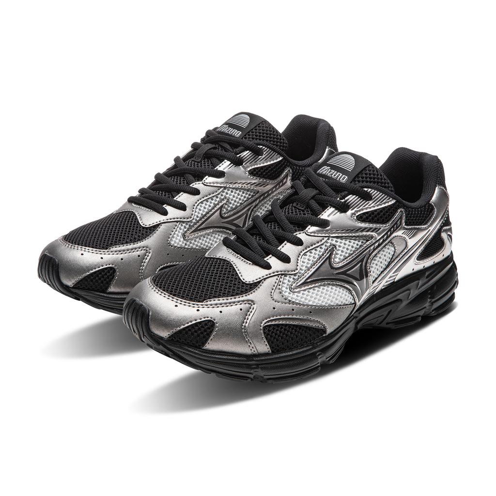 Mizuno Скоростные 2K Низкие Беговые Кроссовки Унисекс Оружейный Серый Серебристый D1GH252908