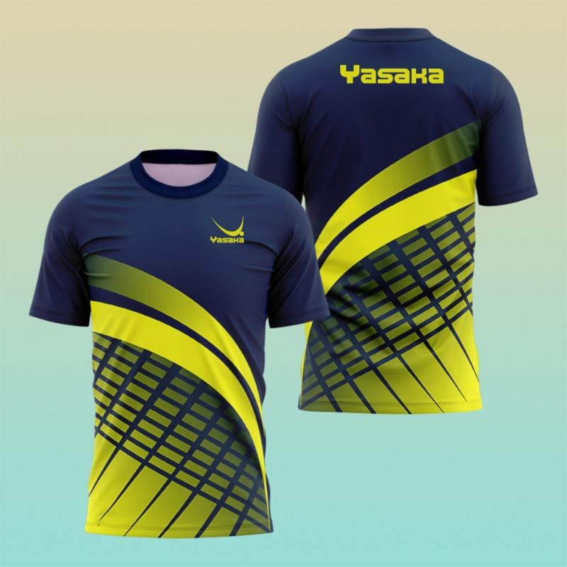 Men High Elastic Sport T Shirt Red Black Brush Stroke Print Honeycomb Mesh Crew Neck Breathable Training Top