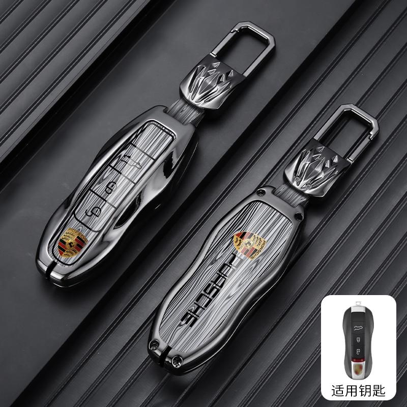 Car Smart Key Case Cover Shell For Porsche Panamera Spyder Carrera Macan Cayman Cayenne 911 970 981 991 Keyless Auto Accessories