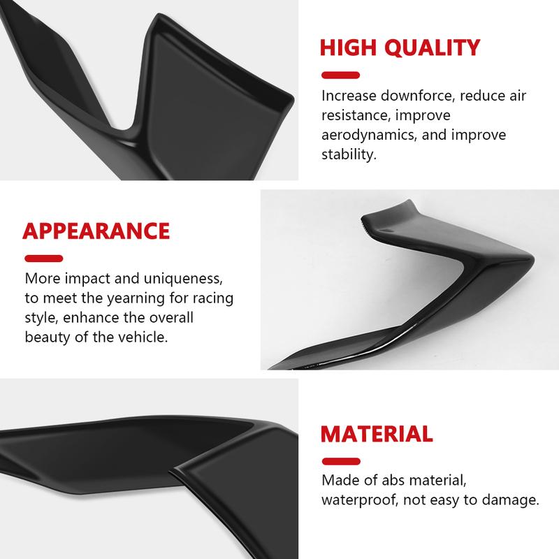 For Motorcycle Downforce Naked Frontal Spoilers Winglet Aerodynamic Wing YZFR3 2025 2024 YZFR25 YZF R3 R25 2025 2019-2024