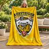 Dynamo Dresden blanket Flannel Blanket Soft Cozy Plush Throw for Sofa Bed Lightweight Home Decoration Gifts for Christmas various holidays