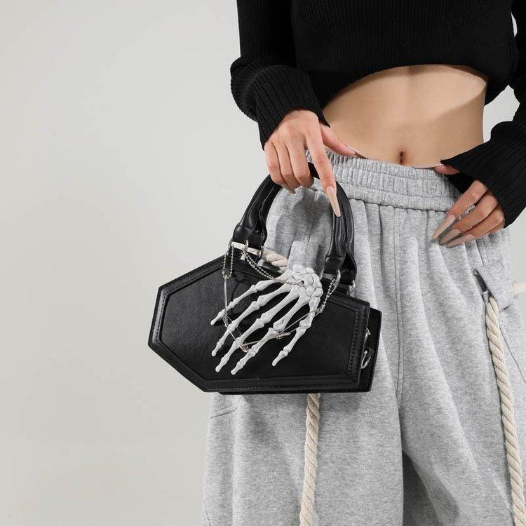 Women handbag funny shoulder bag for women pu crossbody bag
