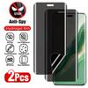 2 шт. Антишпионская гидрогелевая пленка для Honor Magic 7 6 5 Pro X9b X9c Защитная пленка для экрана для Magic 5 6 7 Lite 300 200 100 Pro Мягкая пленка