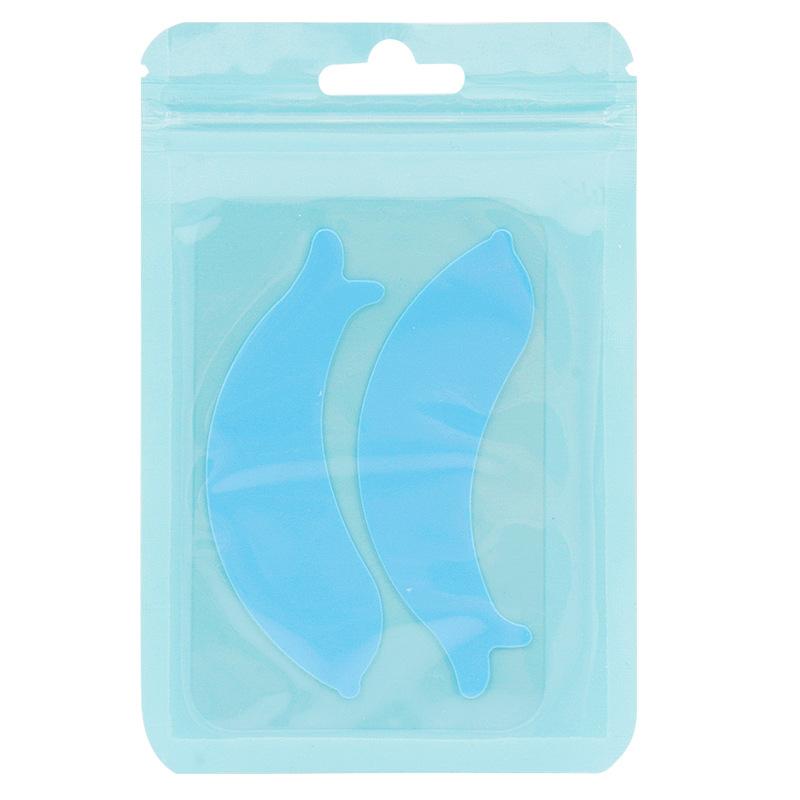 1 пара силиконовых многоразовых подушечек для ресниц в полоску для наращивания ресниц, гидрогелевые патчи под глаза, гель-патчи для глаз, инструменты для макияжа