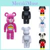 Bearbrick 400% Коллекционная фигурка из ПВХ Сорвиголовы Микки Медведь Строительный блок Модная игрушка