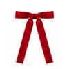 24pcs Velvet Bow Christmas Tree Decoration Pendant Christmas Atmosphere Dress Up Props