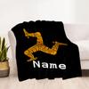 Golden Figure Design Blanket Ultra-Soft Perfect for Livingroom Picnics Bed for All Seasons Digital Print Ideal Gift For Birthday Valentine'S Day