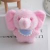 Cute Elephant Plush Doll With Premium Velvet Fabric For Bag And Home Decor