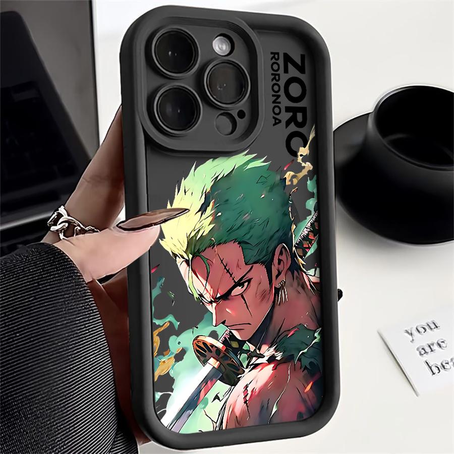 Чехол Ones Anime P-Piece для Apple iPhone 11 11 13 Pro MAX 14 Pro 16e 15 Plus XS XR 12 Mini 14 16 Plus Мягкий ТПУ
