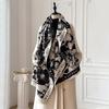 New Elegant Ladies' Two-Sided Jacquard Pashmina Cashmere Scarf Winter Thick Warm Coldproof Windproof Shawl Blanket