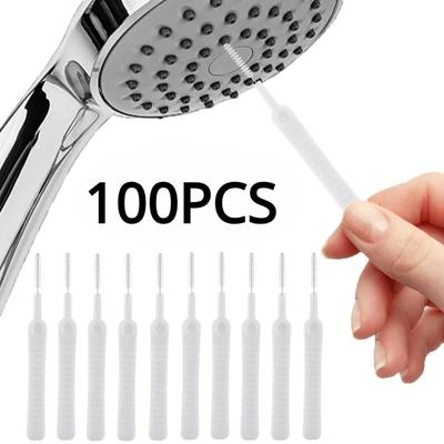 10-1000 шт. Нейлоновая щетка с защитой от засорения, компьютерная клавиатура, телефон, отверстие для очистки пыли, инструмент для очистки душа, щетка для чистки