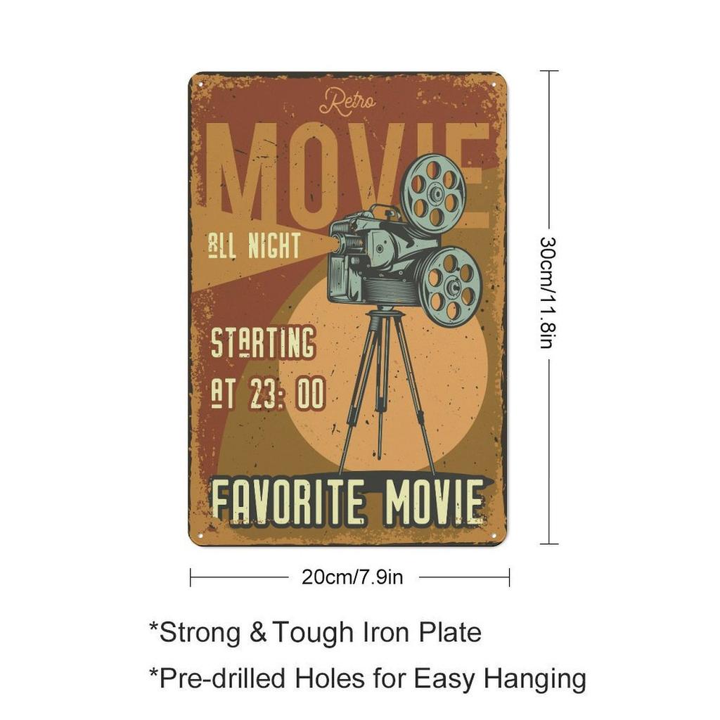 1Pc Vertical Metal Wall Sign Vintage Style 2030cm Or 3040cm Tin Poster For Bar Garage Home Wall Decoration