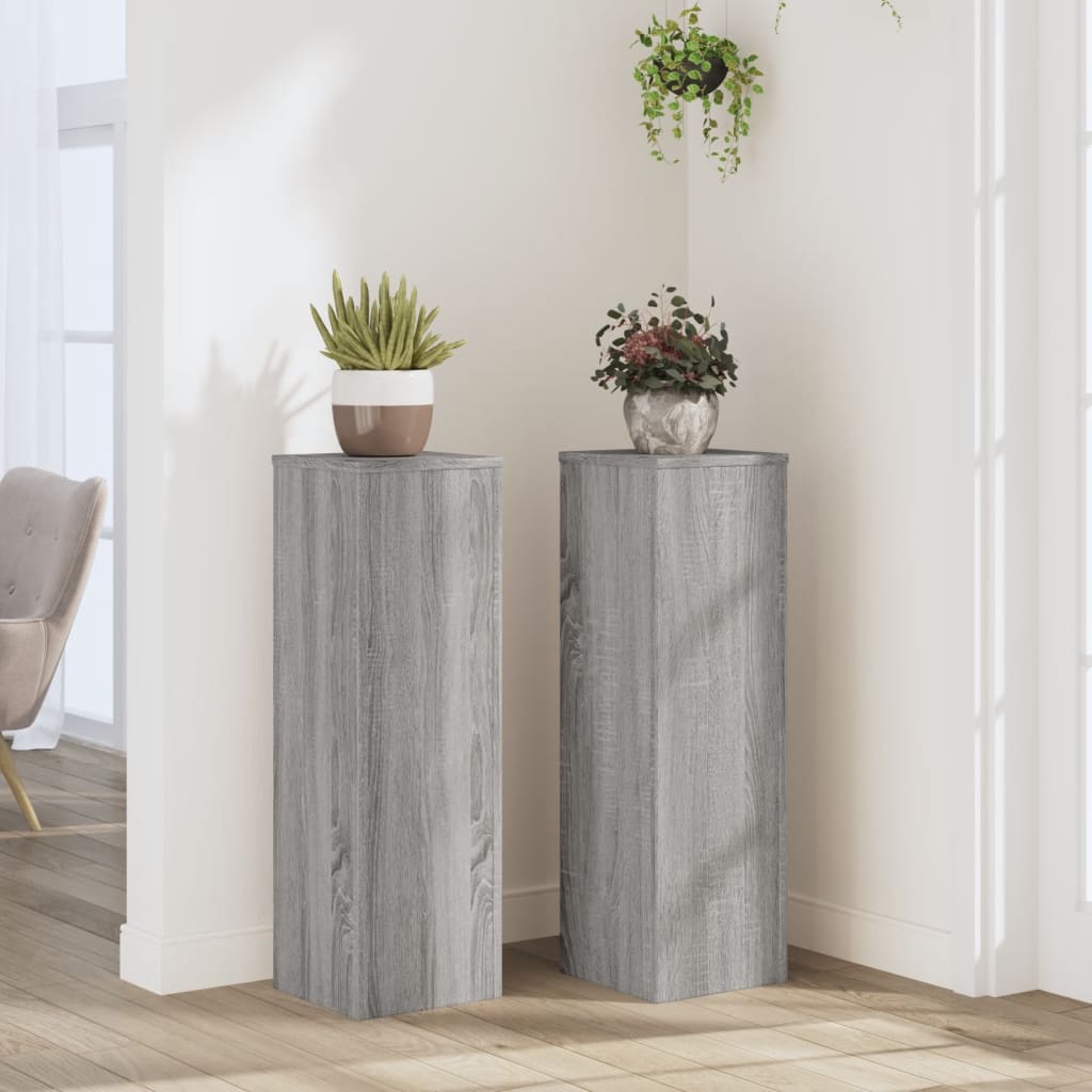 2pcs Entrance Plant Stand, Wedding Decoration Stand, Flower Pot Stand, Living Room Display Stand, Speaker Stand 25x25x80cm