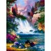 5D DIY Diamond Painting Scenic Waterfall Diamond Embroidery Full Mosaic Kits Cross Stitch Home Decor Handmade Gifts