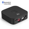 DV5V Bluetooth 5.0 Receiver Wireless 3.5mm Jack AUX NFC To 2 RCA Stereo Adapter