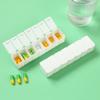 Weekly Pill Box Travel Medicine Storage Pill Case Organizer Drug Container Tablet Dispenser Plastic Independent Lattice