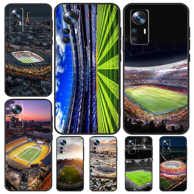Футбольный стадион Для POCO F5 X3 X5 Pro F3 F4 M5s X4 GT Чехол Для Xiaomi 13 14 Pro 11T 12T 13T Pro 12 Lite 12X