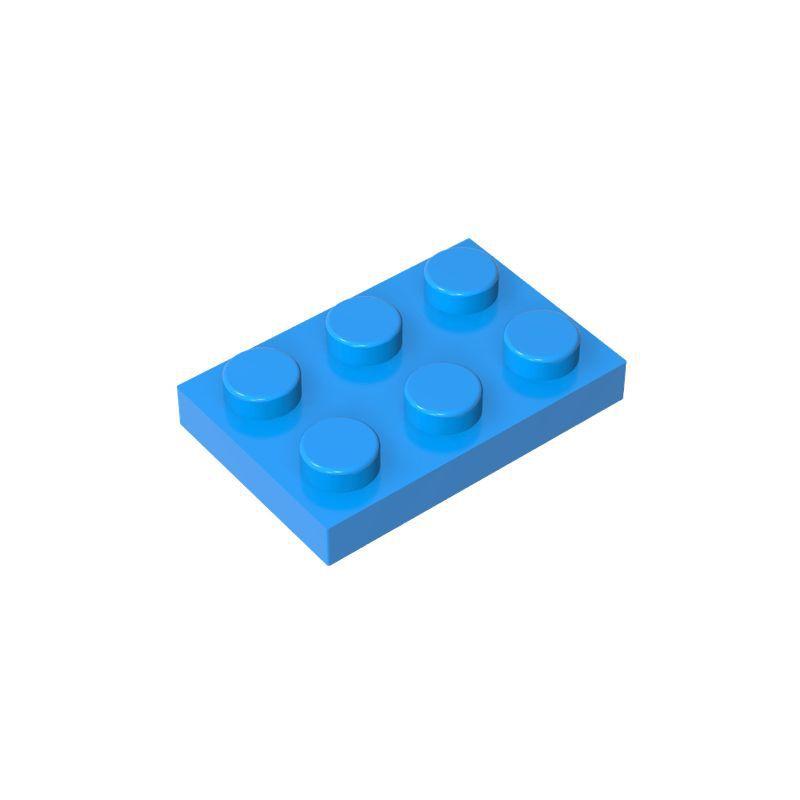 50 ШТУК ПЛАСТИНКА 2x3 ТОЧКИ Совместимые с 3021 MOC Разнообразие цветов Самоблокирующиеся Кирпичики Строительные Блоки Игрушки Аксессуары