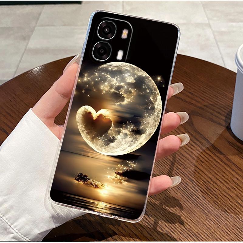 Чехол для телефона с узором 'Лесная Аврора' для OPPO A6 4G 5G/A6T Pro 4G/A6S 4G 5G/K14, прозрачный мягкий TPU, противоударный, парный