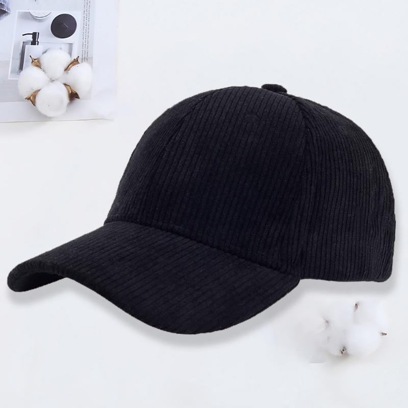 Вельветовая бейсболка с вышивкой, осенне-зимняя, для улицы, солнцезащитная, кепка с козырьком, мужская рабочая кепка