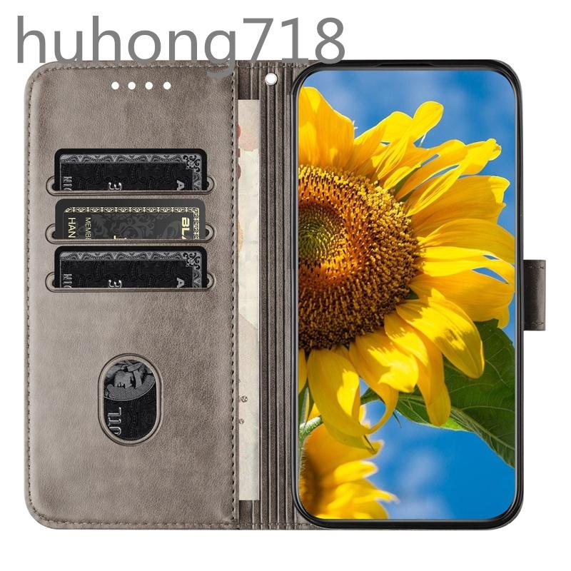 For Tecno Camon 11 12 15 Air 19 Neo 20 Pro 30 Premier 16S 4G 5G Case Leather Wallet Flip Casing with Card Holder Cover