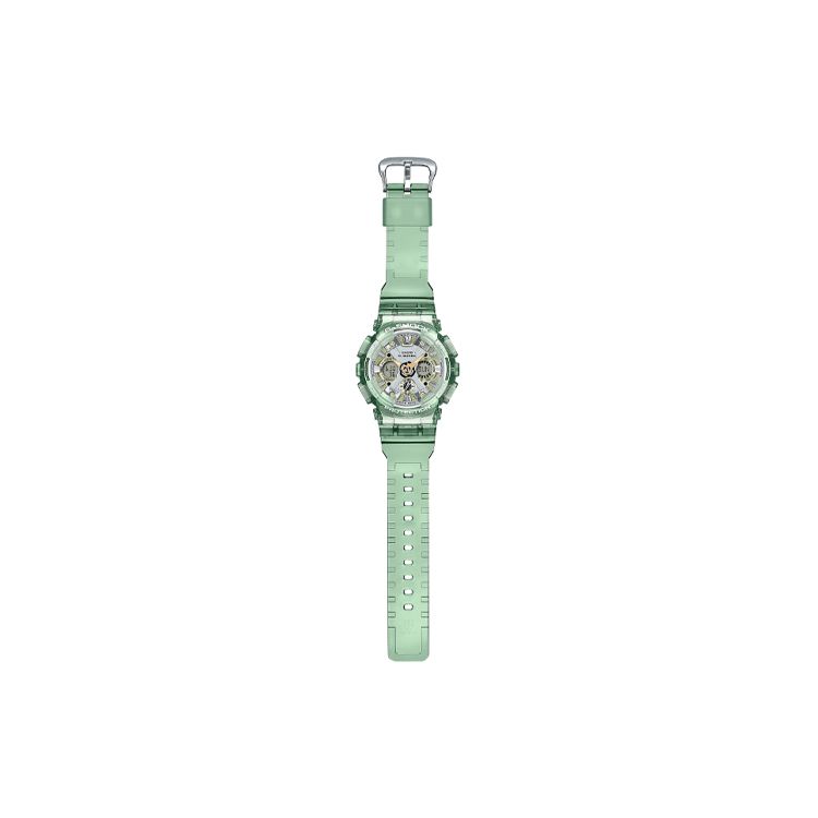 Casio G-Shock Единорог Светящиеся Водонепроницаемые Спортивные Кварцевые Часы Женские Часы Зеленые GMA-S120GS-3A