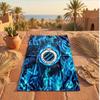 Club Brugge FC Print Microfiber Beach Towel Quick Dry Absorbent Large Towel For Beach Swimming Travel