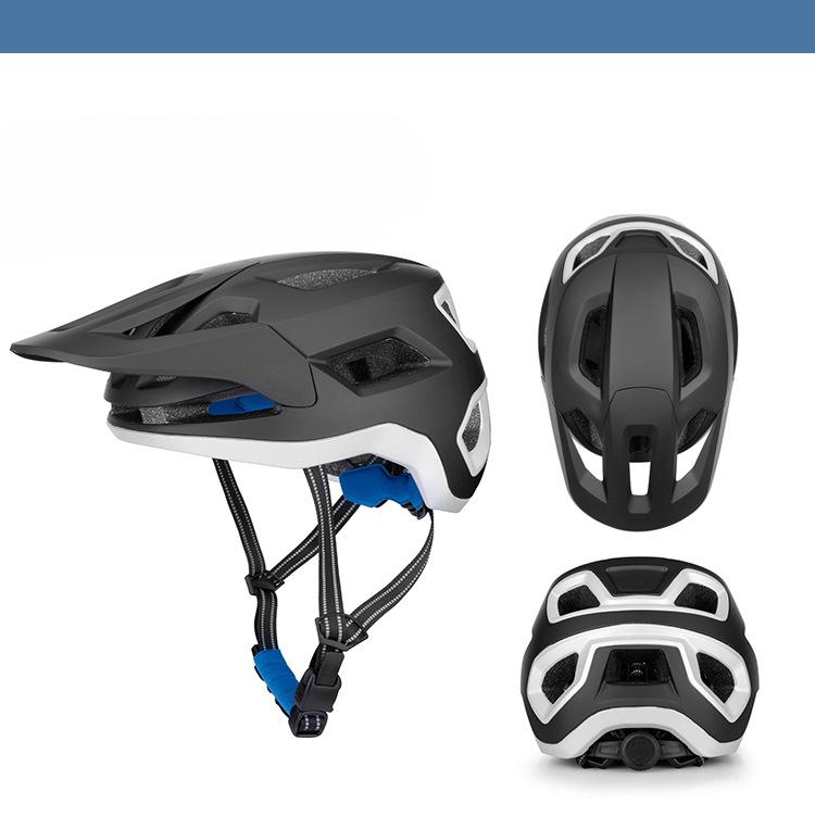 Новый велосипедный шлем с интегрированной формовкой, большой козырек шляпы, съемный шлем для езды на горном велосипеде, защитный шлем для шоссейного велосипеда