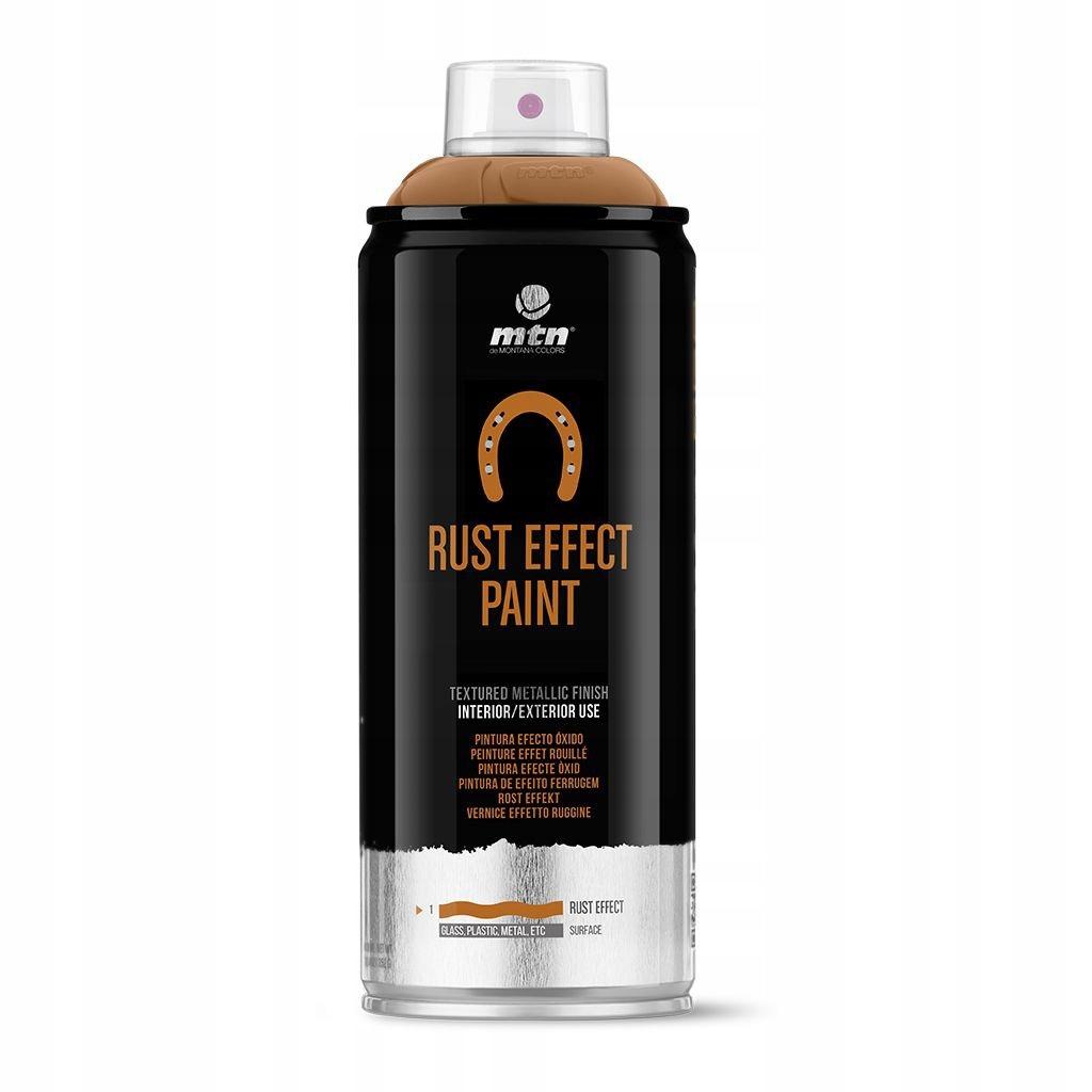 Rust Effect Acrylic Spray Paint Structure Rust Effect 400ml mtn Pro