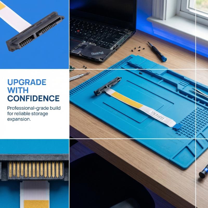ThinkPad L580 EL580 L590 HDD Cable Fast Speed SATA Hard Drive Connector Easy Installation Laptop Repair Parts