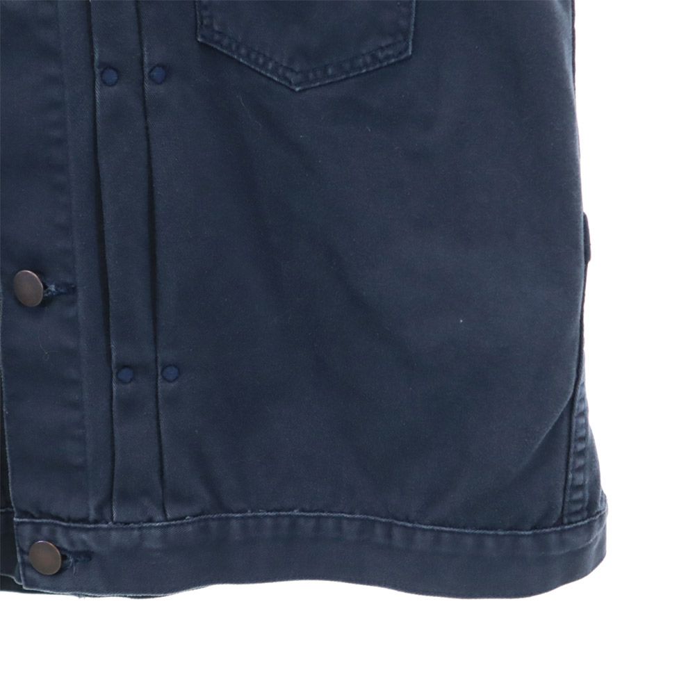 Ron Herman джинсовая хлопковая куртка M темно-синяя ДЖИНСОВАЯ мужская б/у