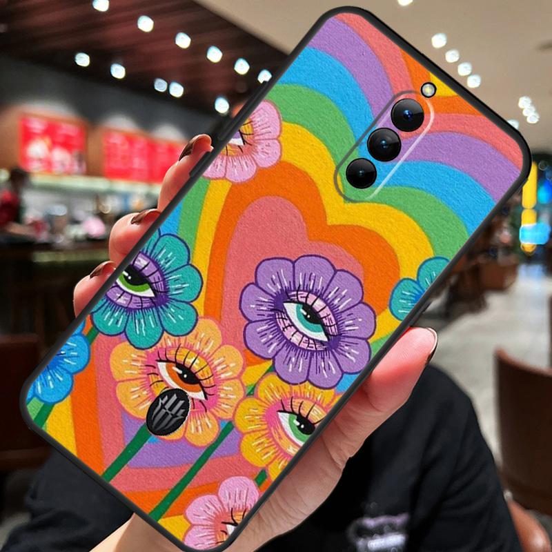 Чехол-пенал в стиле инди-хиппи для ZTE Nubia Red Magic 11 10 8 9 8S 9S 10S Pro Plus 10 Air 5G 6R 6 7 6S 7S Pro